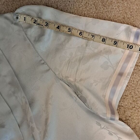 Neiman Marcus Vintage Women’s Liliana Panconesi Nightgown Maxi Short Sleeve L - Picture 9 of 13